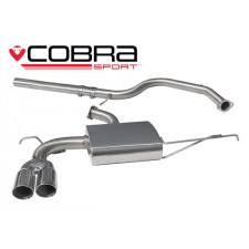 Cobra Sport Stainless Steel Sports Exhaust For Audi A3 (8P) 2.0 TDI Performance Exhaust Made from Quality T304 Stainless steel